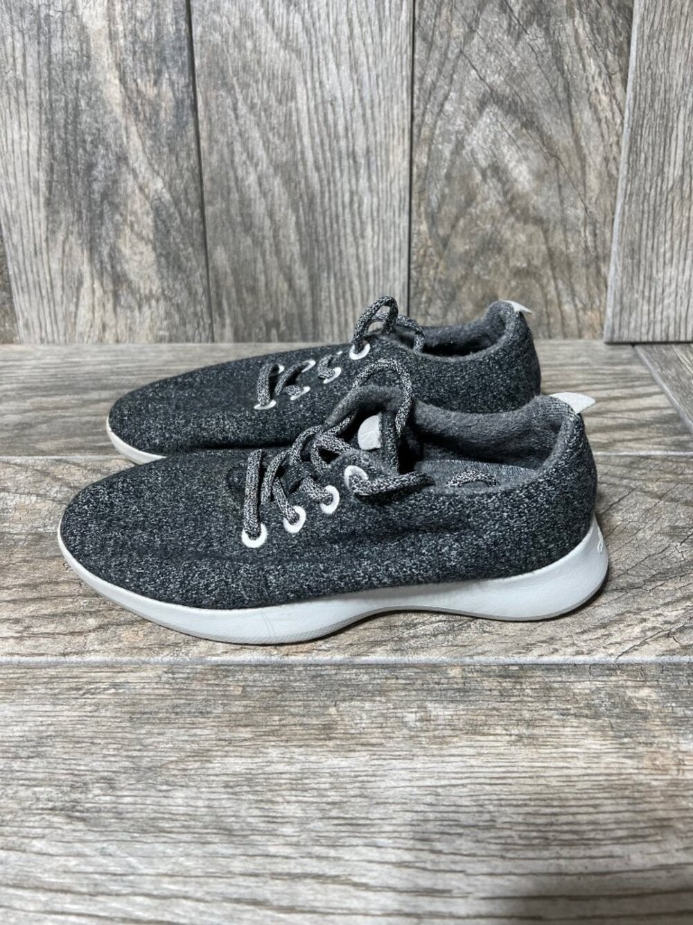 AllBirds Wool Runners Grey Marino Wool Sneaker Shoes Walking Comfort Women 8 - Picture 4 of 7